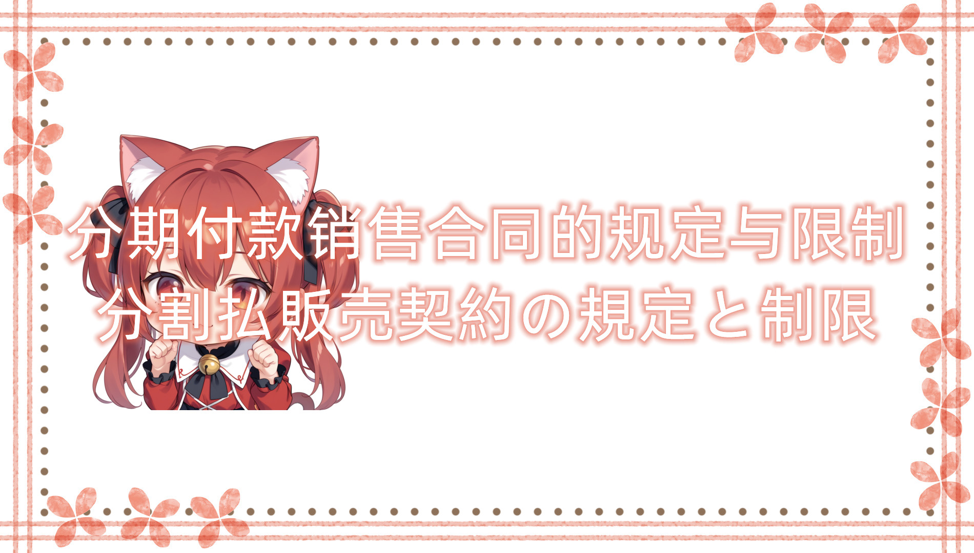 分期付款销售合同的规定与限制 分期付款销售合同的规定与限制