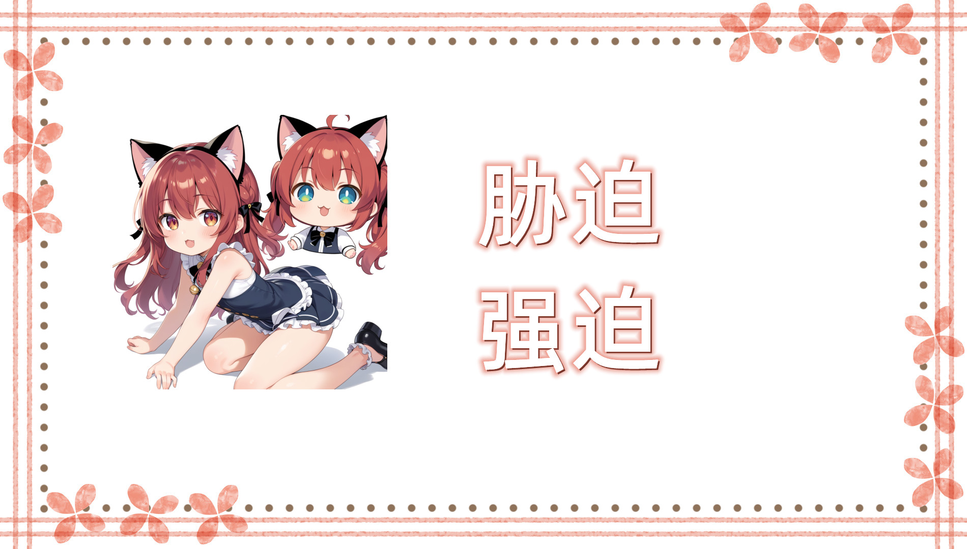 强迫（きょうはく）