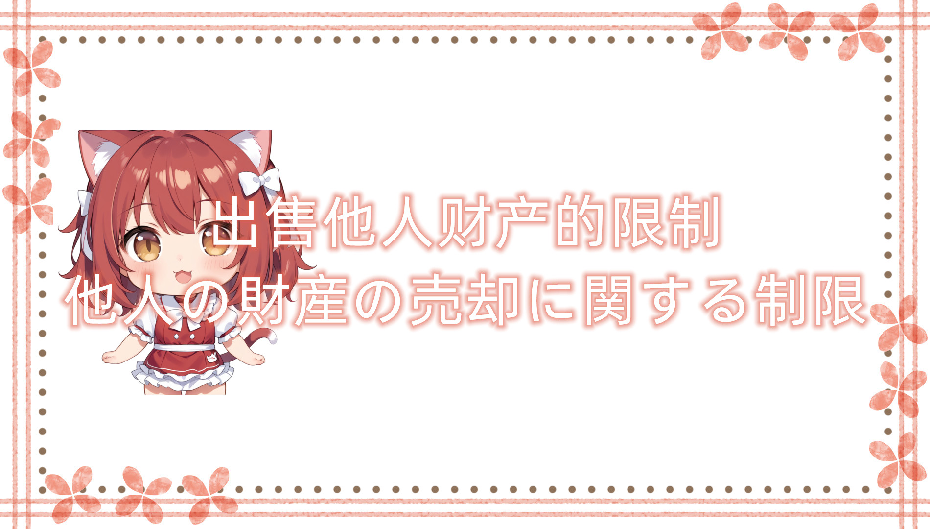 出售他人财产的限制