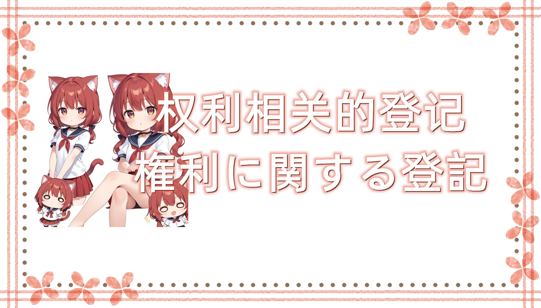 权利相关的登记