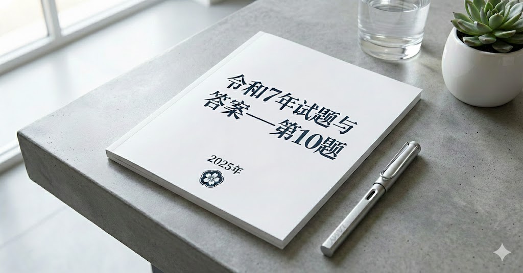 令和7年试题与答案——第10题