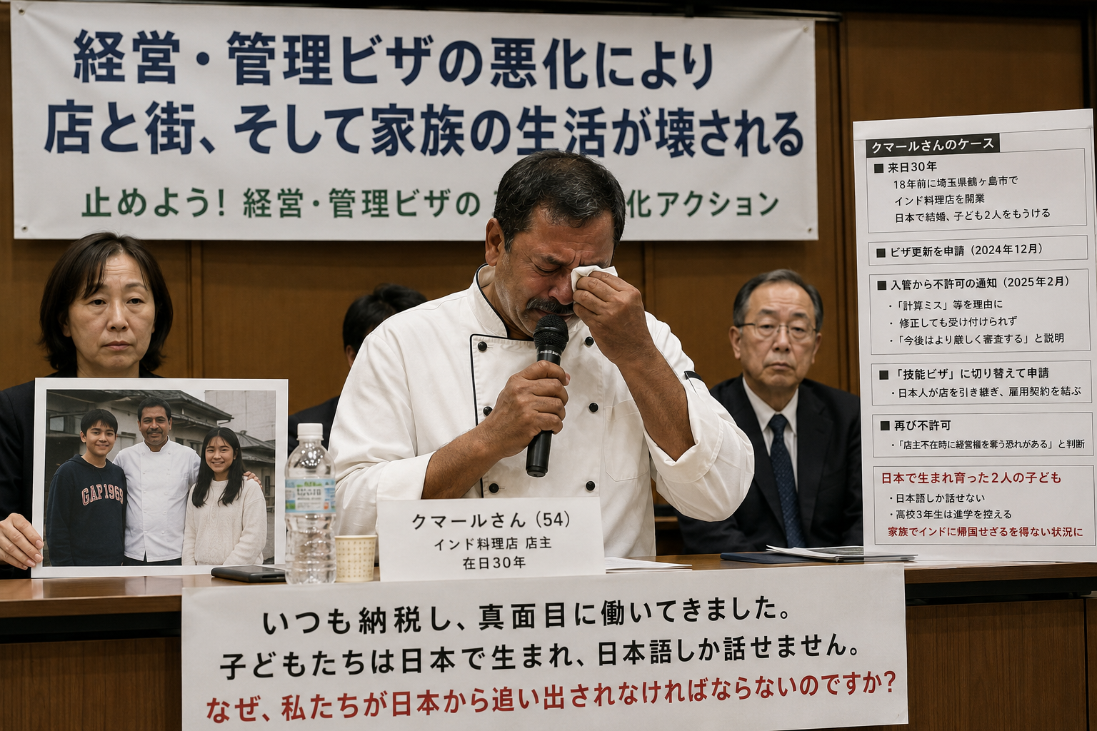 “孩子只会讲日语，却可能被迫离开日本”——经营管理签证收紧，终于开始波及真正扎根日本的人