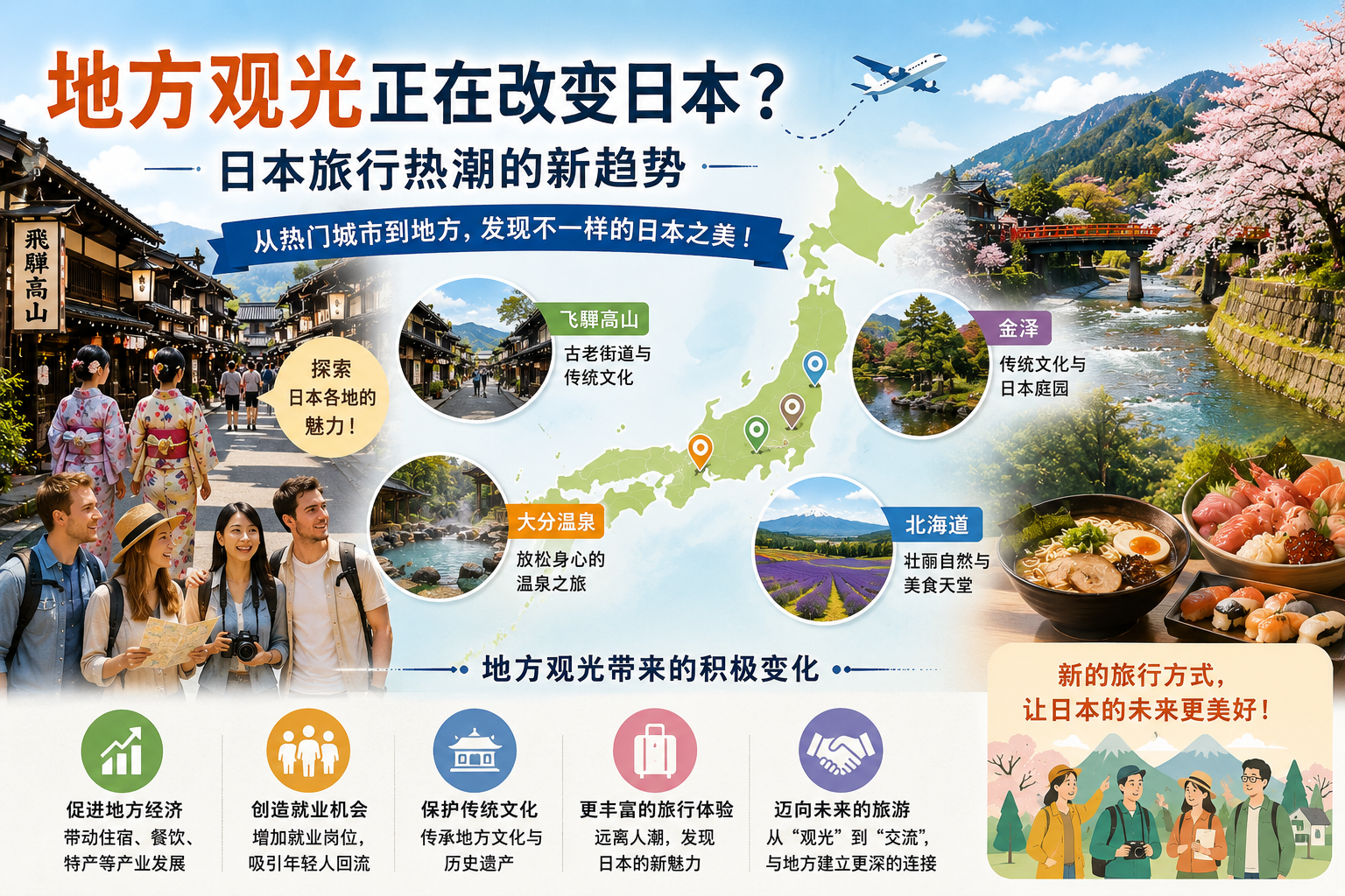 地方观光正在改変？ －  日本旅游热潮的新趋势