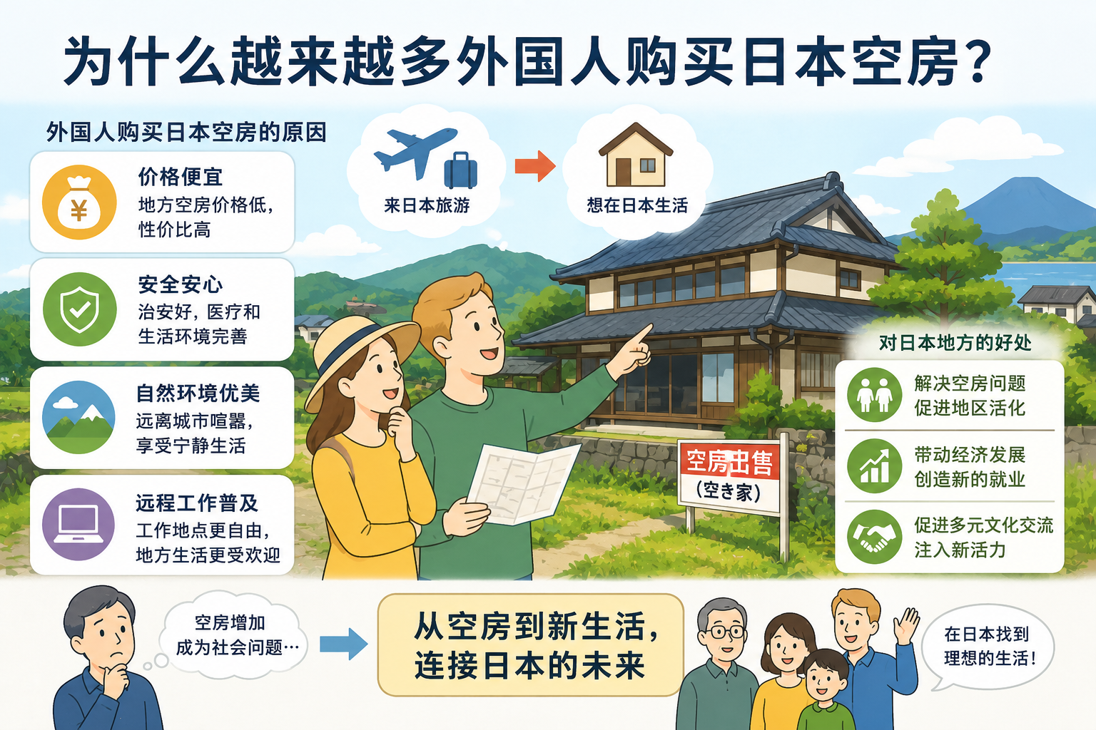为什么越来越多外国人购买日本空房? 为什么越来越多外国人购买日本空房?