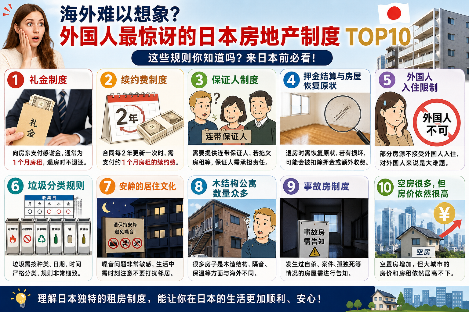 日本の不動産制度TOP10 外国人が驚く 日本の不動産制度TOP10 外国人が驚く
