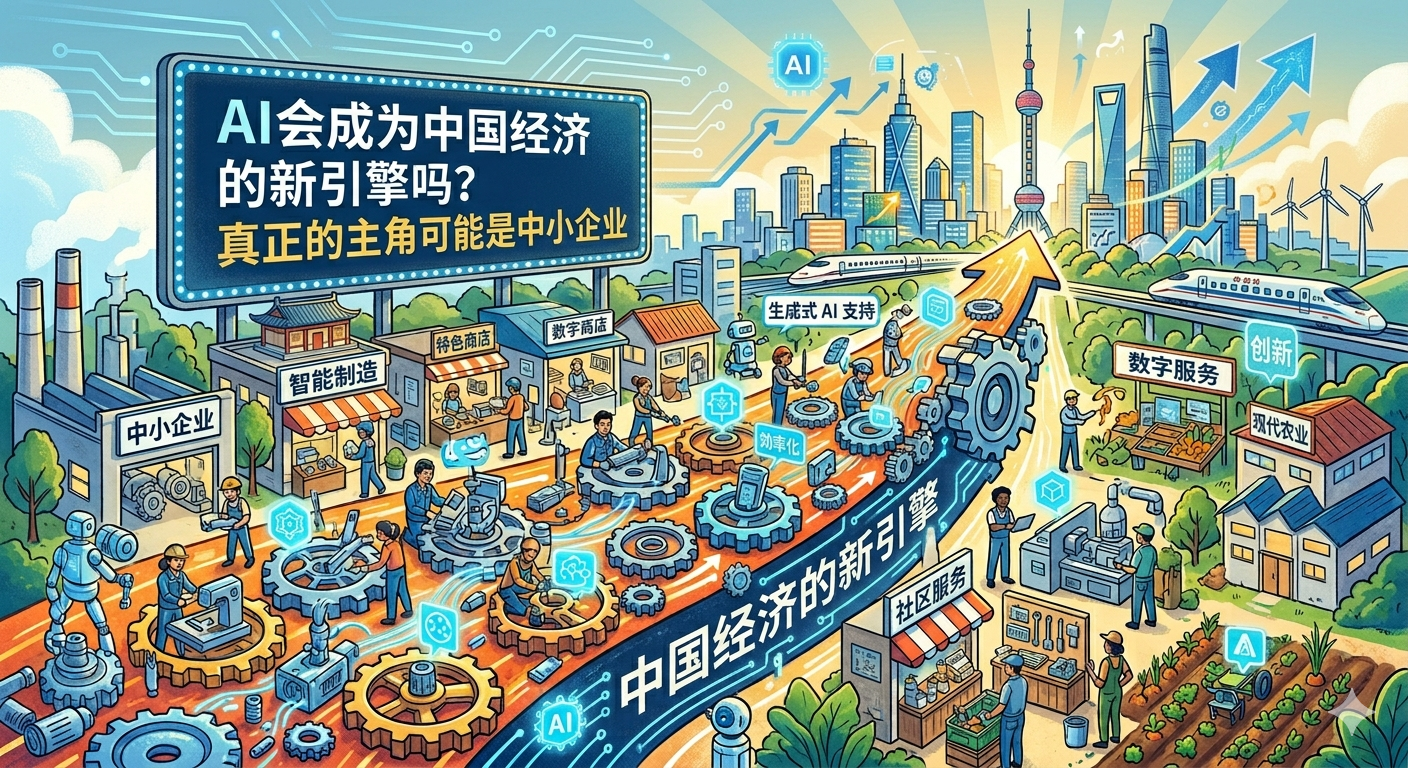 《AI能否成为日本经济的新引擎?真正的主角,其实是中小企业》 《AI能否成为日本经济的新引擎?真正的主角,其实是中小企业》