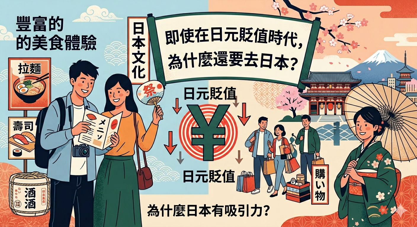 日元贬值时代下,日本为何依然吸引华人游客? 日元贬值时代下,日本为何依然吸引华人游客?